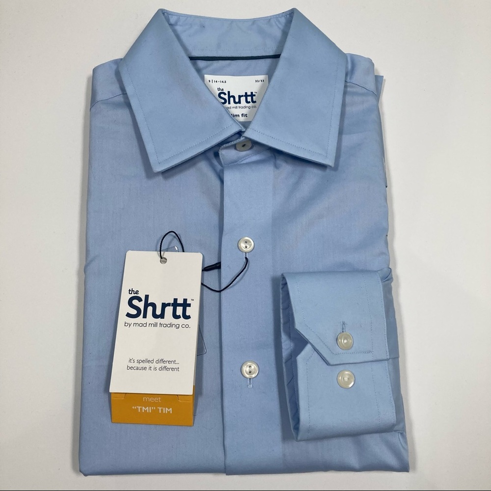 The Shrtt 14-14.5, 32/33 Slim Fit Dress Shirt NWT